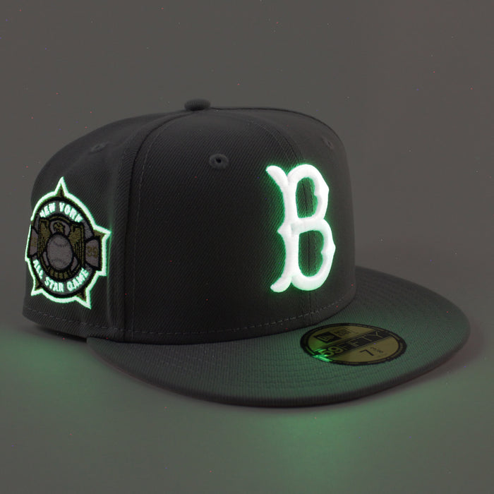 BROOKLYN DODGERS  New Era 59Fifty Fitted Hat (Gray Pink Under Brim)