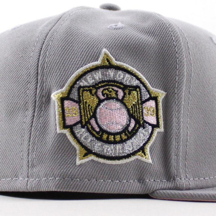 BROOKLYN DODGERS  New Era 59Fifty Fitted Hat (Gray Pink Under Brim)