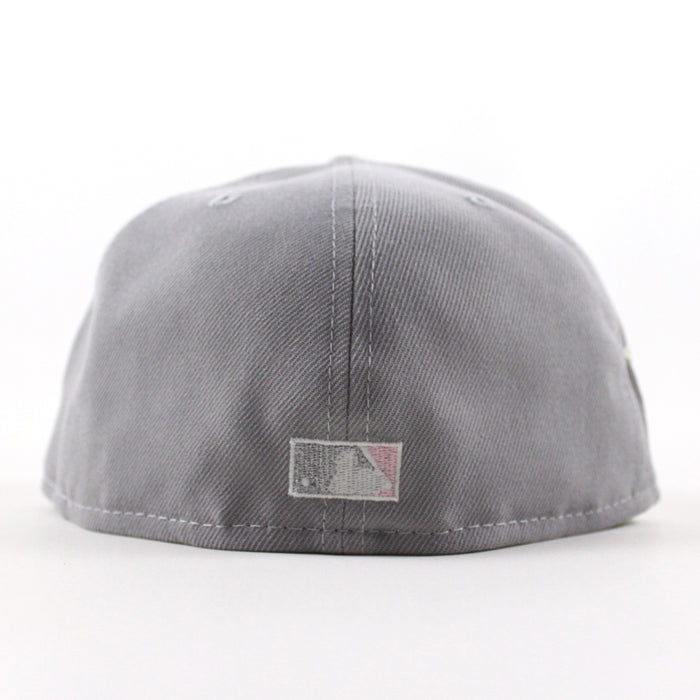 BROOKLYN DODGERS  New Era 59Fifty Fitted Hat (Gray Pink Under Brim)