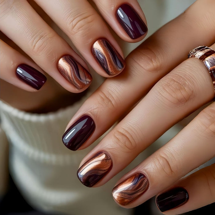 Brown stripes
