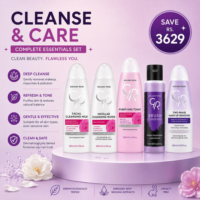 Bundle of 5 Cleansers