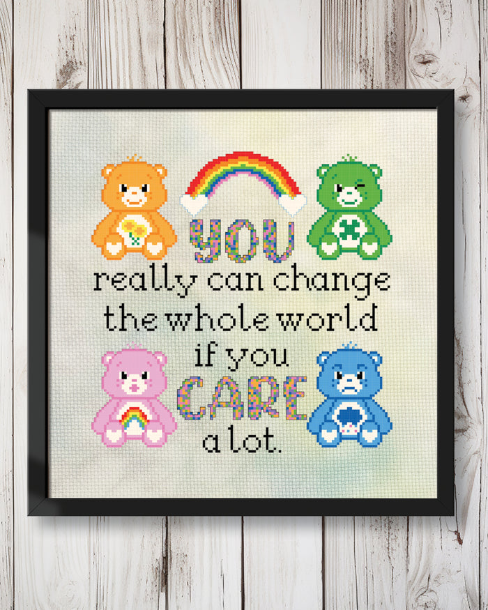 Care-A-Lot Cross Stitch Pattern