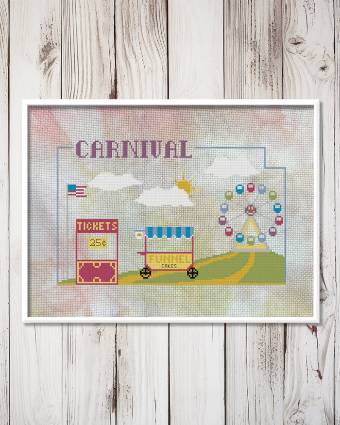 Carnival Cross Stitch Pattern