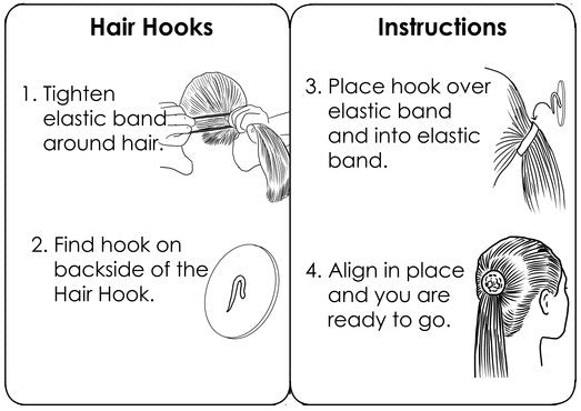 Hair Hook New Eternity - Gold