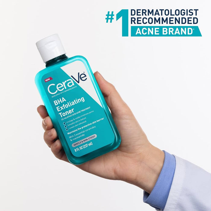 Cerave BHA Exfoliating Toner 237ml تونر سيرافي المقشر بحمض بيتا هيدروكسي - Princess Cosmetics Qatar