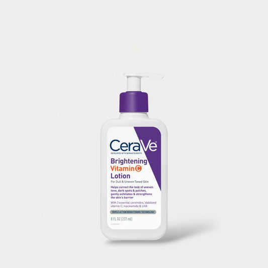 Cerave Brightening Vitamin C Lotion 237ml لوشن سيرافي لتفتيح البشرة بفيتامين سي - Princess Cosmetics Qatar
