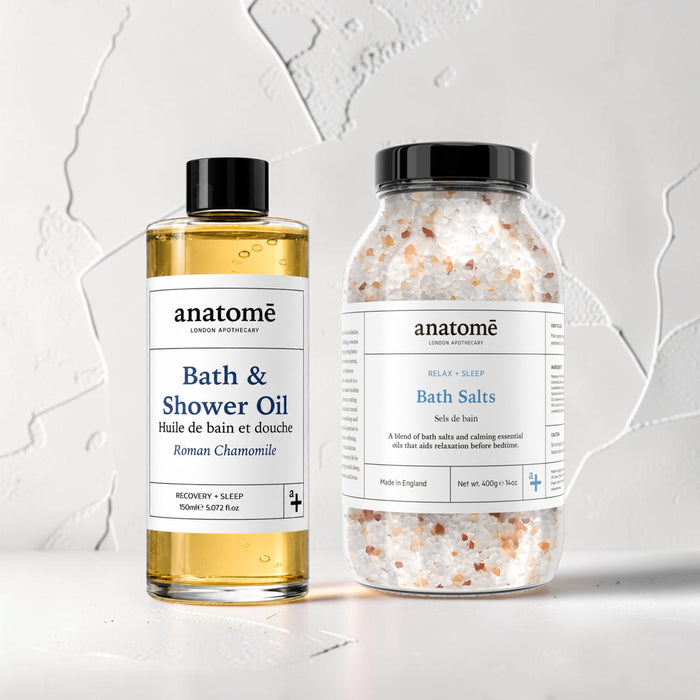 Chamomile Bath Oil & Bathing Salts