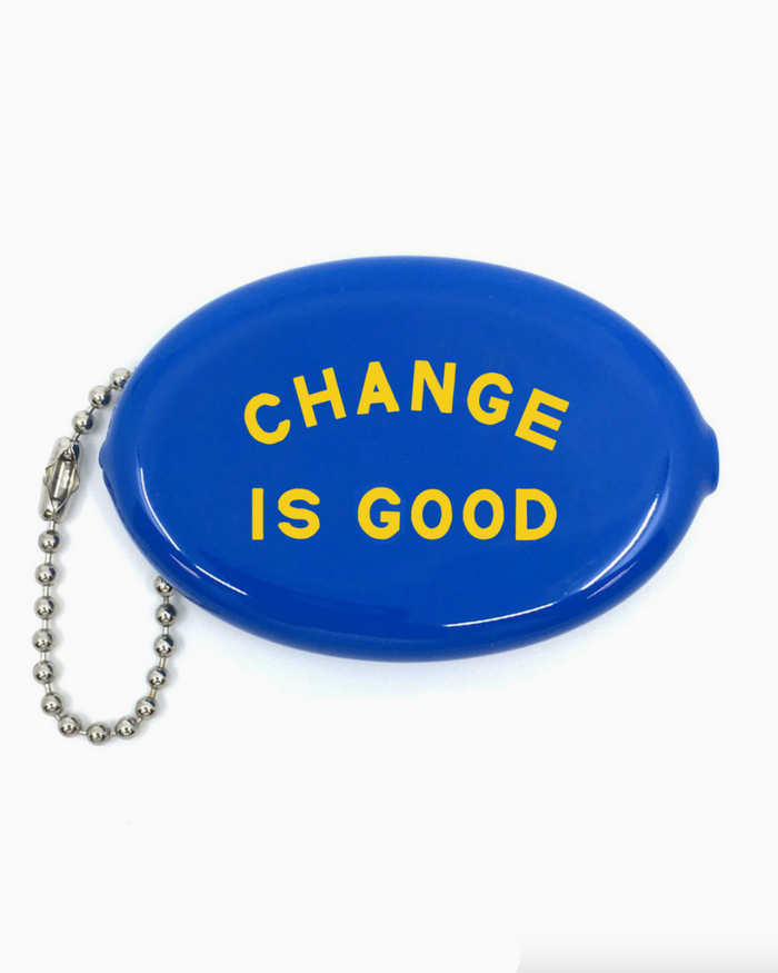 Change is good vintage coin purse pouch by three potato four sold by Le Monkey House