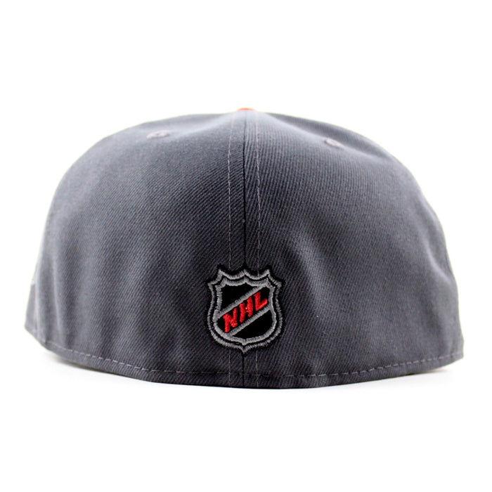 Chicago Blackhawks 1998 Stanley Cup New Era 59Fifty Fitted Hat (Dark Graphite Gray Under brim)