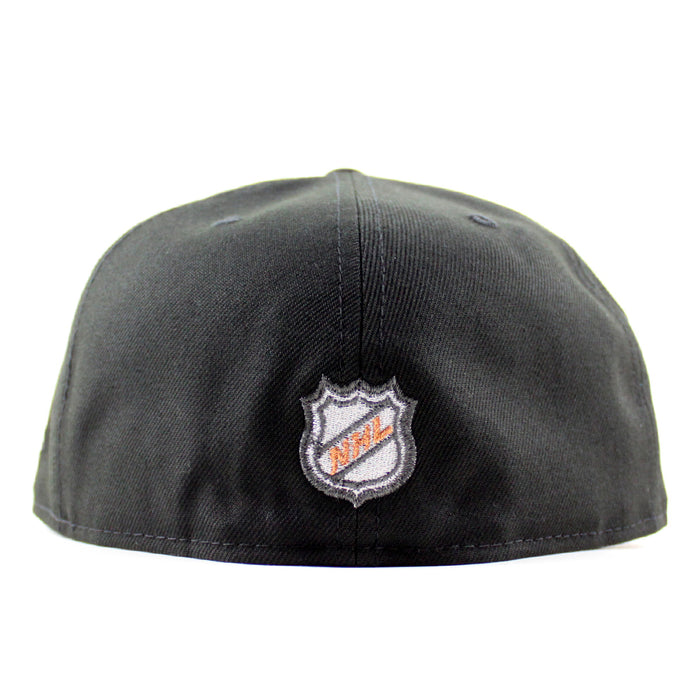 Chicago Blackhawks 2014 Winter Classic Patch New Era 59Fifty Fitted Hat (Black Gray Under brim)