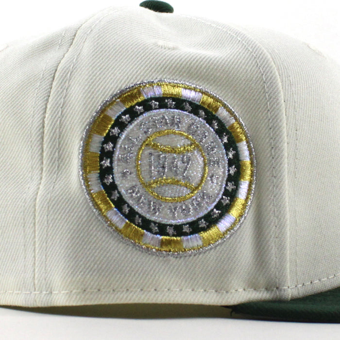 Chicago White Sox 1942 All Star Game New Era Fitted 59Fifty Hat (Chrome White Cilantro Green Gray Under Brim)