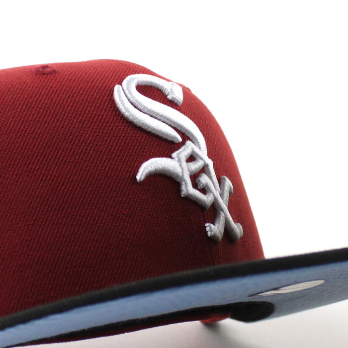 Chicago White Sox 1942 All Star Game New Era Fitted 59Fifty Hat (Red Black Sky Blue Under Brim)