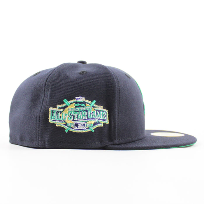 Chicago White Sox 2015 All Star Game New Era Fitted 59Fifty Hat (Navy Green Under Brim)