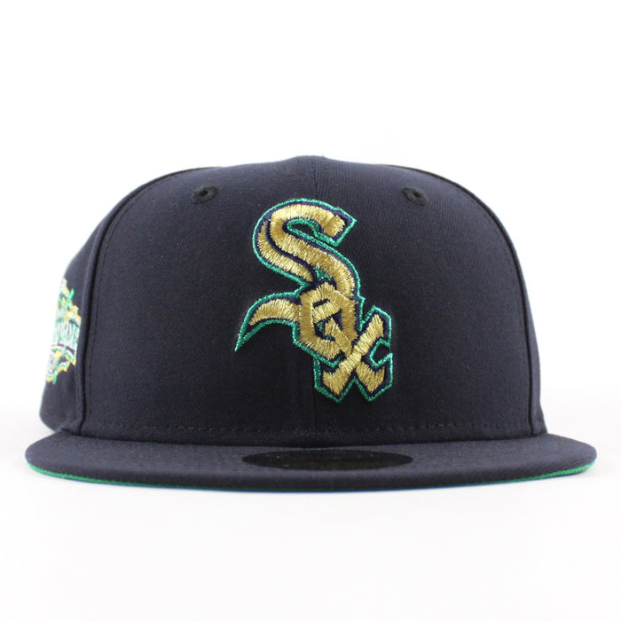 Chicago White Sox 2015 All Star Game New Era Fitted 59Fifty Hat (Navy Green Under Brim)