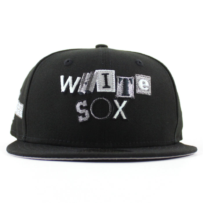 Chicago White Sox DeathNote 2005 World Series New Era Fitted 59Fifty Hat (Black Gray Under Brim)