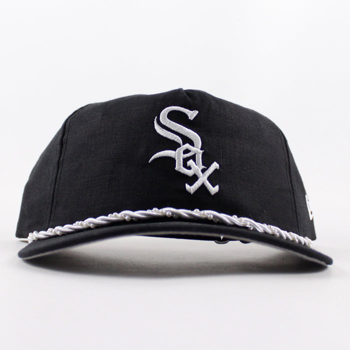 Chicago white sox New Era Snapback Hat (Navy Gray Under Brim)