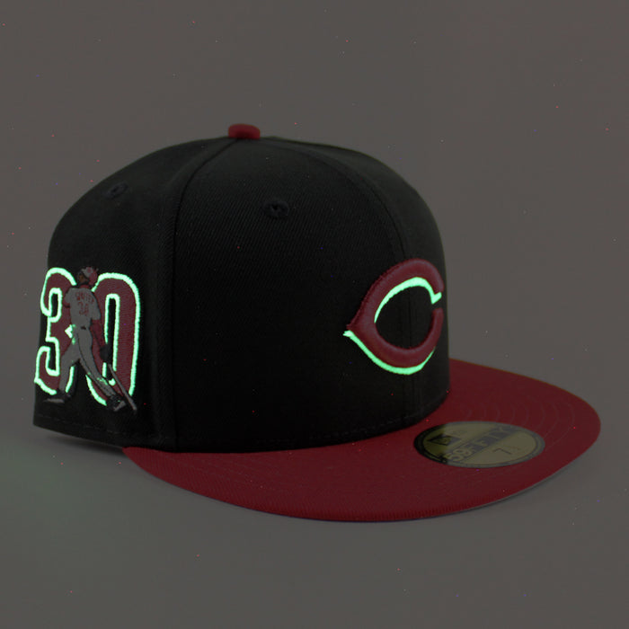 Cincinnati Reds x Ken Griffey Jr. 30 Years New Era 59Fifty Fitted Hat (Black Red Gray Under Brim)