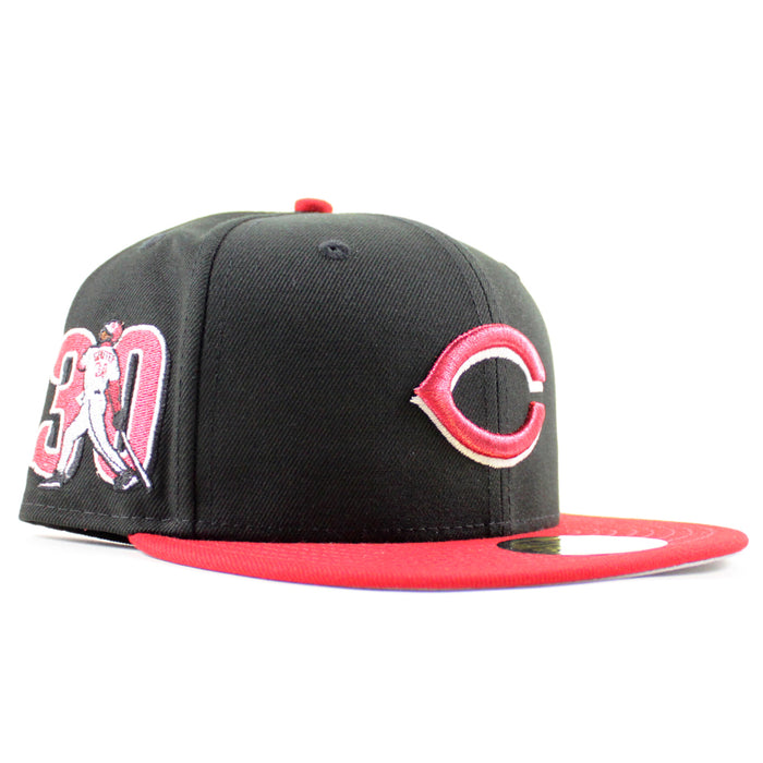 Cincinnati Reds x Ken Griffey Jr. 30 Years New Era 59Fifty Fitted Hat (Black Red Gray Under Brim)