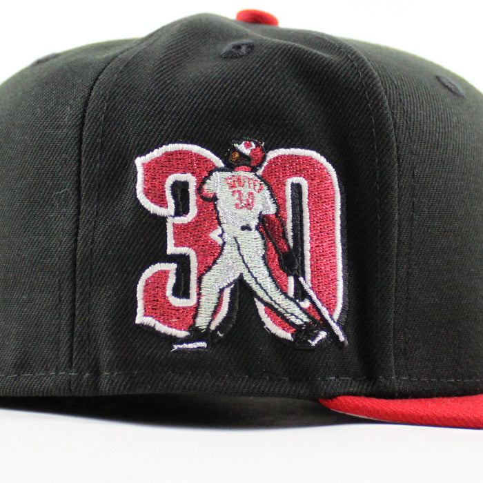 Cincinnati Reds x Ken Griffey Jr. 30 Years New Era 59Fifty Fitted Hat (Black Red Gray Under Brim)
