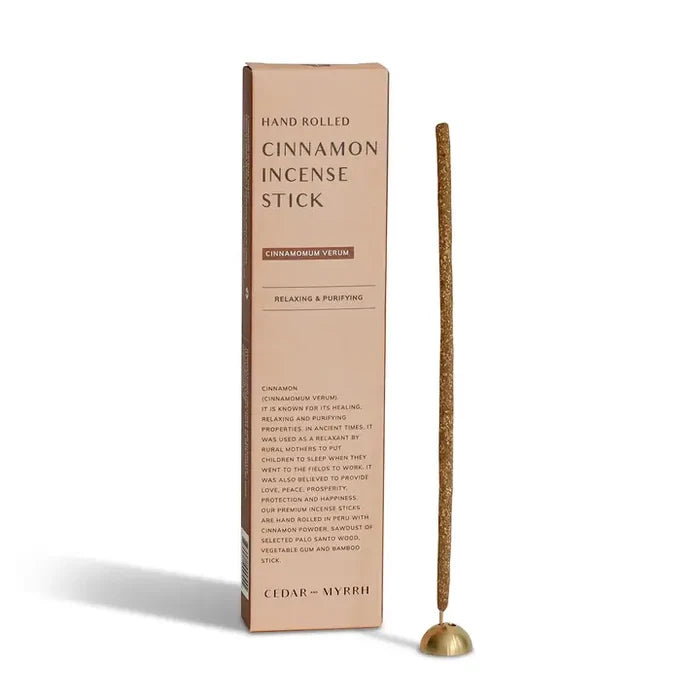 Cinnamon Hand-Rolled Incense Stick
