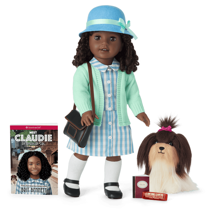 Claudie Wells™ 18-inch Doll, Book, Accessories & Dog (Historical Characters)