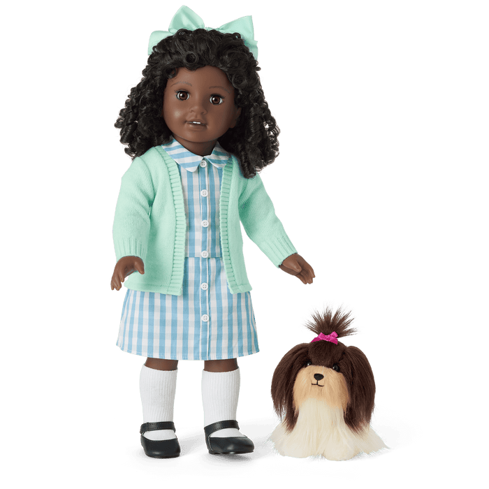 Claudie Wells™ 18-inch Doll, Book, Accessories & Dog (Historical Characters)
