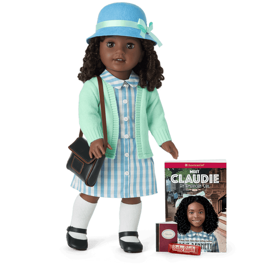 Claudie Wells™ 18-inch Doll, Book & Accessories (Historical Characters)