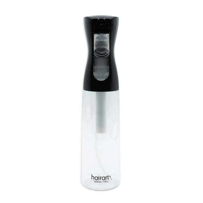 Clear Spray Bottle - Black Sprayer (10 oz)