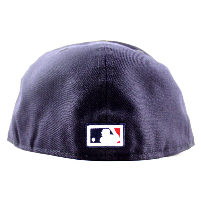 Cleveland Indians Wahoo Primary Logo  1948 Patch New Era 59Fifty Fitted Hat (Navy Green Under Brim)