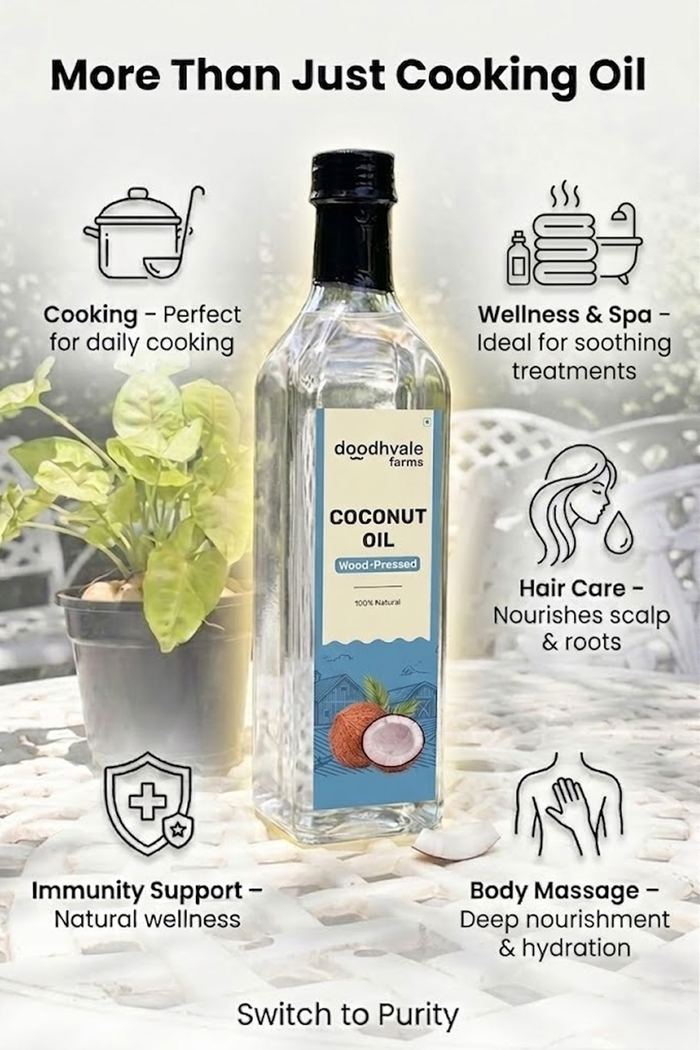 Coconut Oil - Wood Pressed
