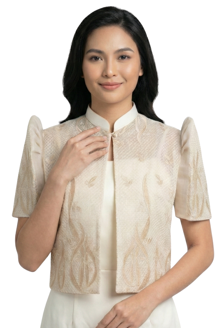 Cocoon Filipiniana Bolero