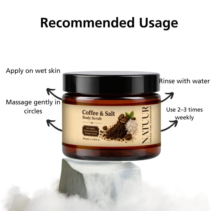 Coffee Body Polish | Coffee | Himalayan Salt | Exfoliate |  Smooth | Glow
