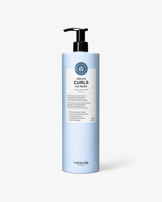 Coils & Curls Co-wash Liter - Maria Nila hair care at Solvi Salon, Boise, Idaho