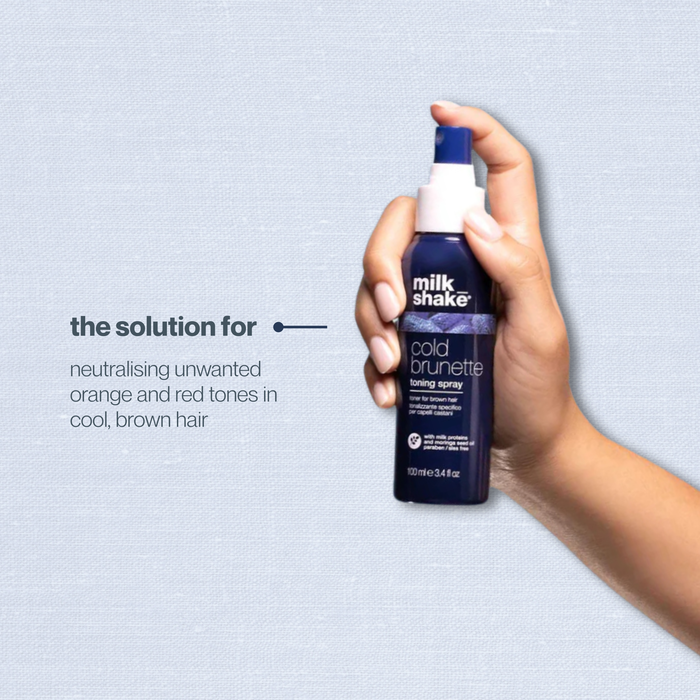 cold brunette toning spray