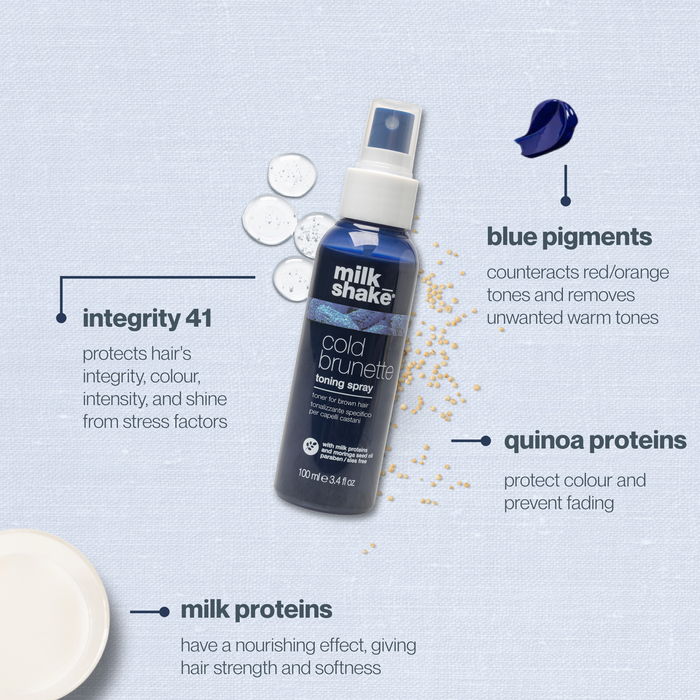 cold brunette toning spray
