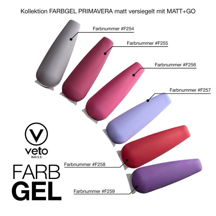 COLOR GEL DISPLAY SET "Primavera"