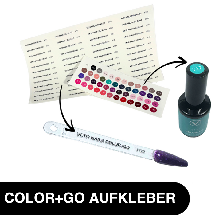 COLOR+GO AUFKLEBER SET
