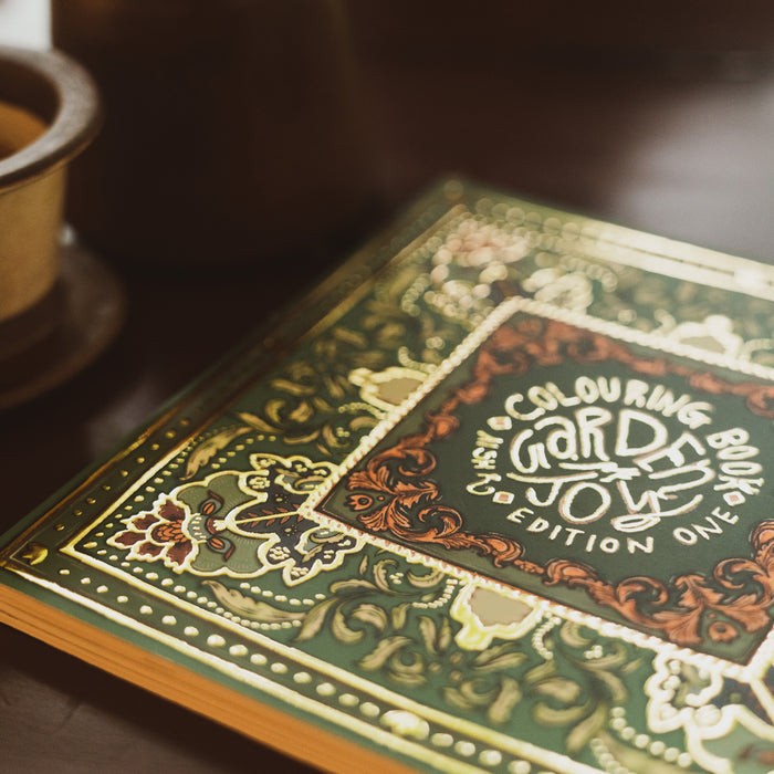 Colouring Book for Adults : Garden of Joy