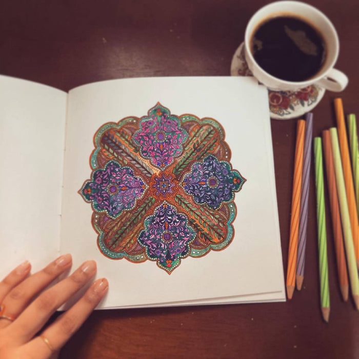 Colouring Book for Adults : Garden of Joy