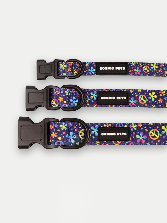 Cosmic Pets Dog Collar | Peace Rainbow-Image 2
