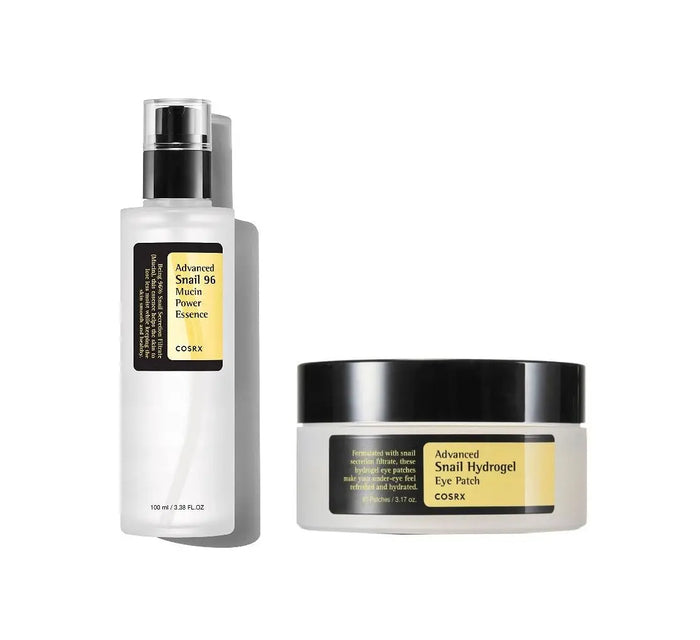 Cosrx Eye Gel Patch and Advance Snail Essence Set - DOKAN