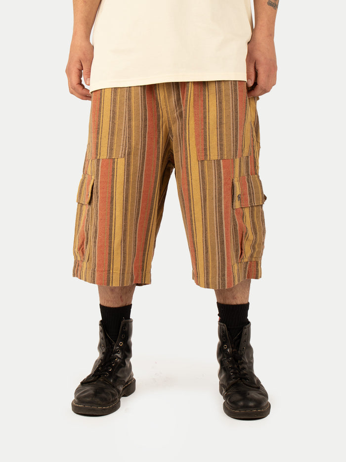 Cotton Cargo Shorts | Sage-Image 1