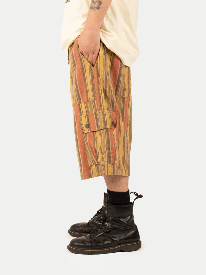 Cotton Cargo Shorts | Sage-Image 2