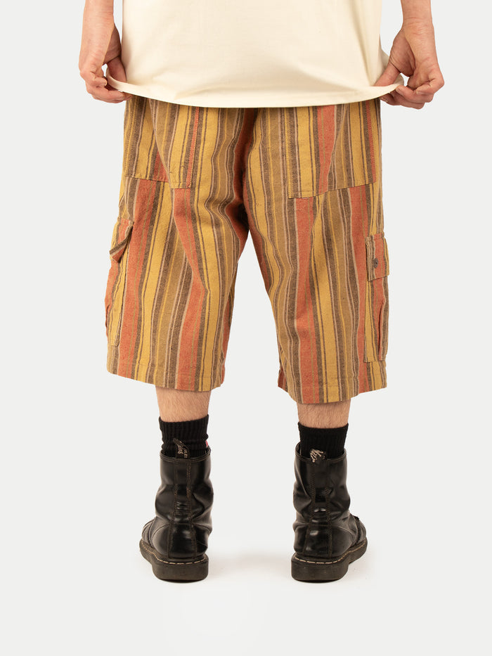 Cotton Cargo Shorts | Sage-Image 4