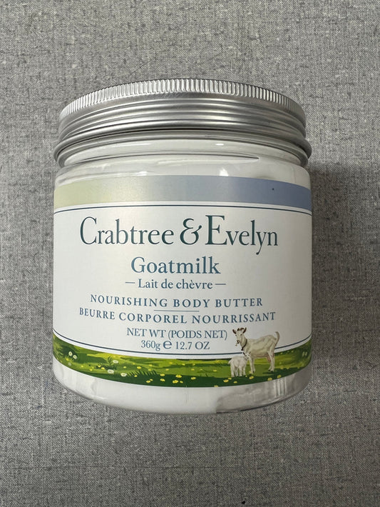 Crabtree & Evelyn GoatMilk Body Butter Jar 12.7oz
