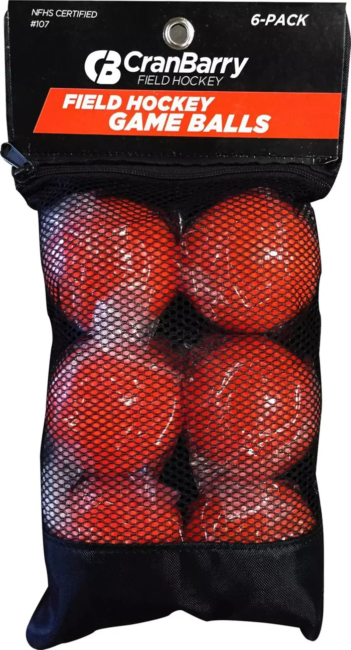 Cranbarry Field Hockey Game Ball - 6 Pack Equipment Longstreth