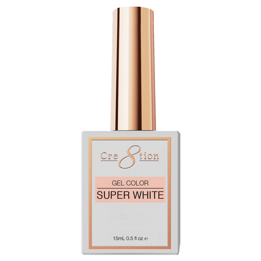Cre8tion Super White Gel Color, 15ml