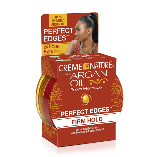 CREME OF NATURE Argan Oil Perfect Edges [Firm Hold] 2.25oz