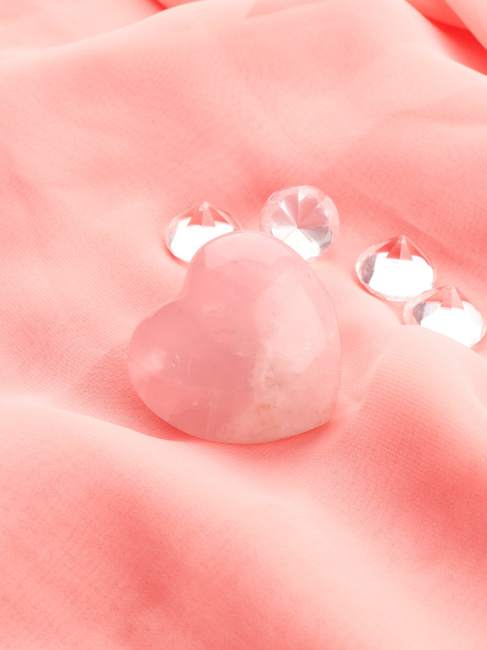 Crystal Heart | Rose Quartz-Image 1