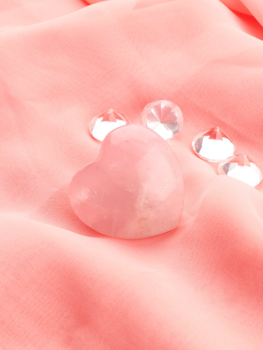 Crystal Heart | Rose Quartz-Image 1